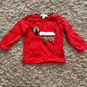 Burberry baby shirt